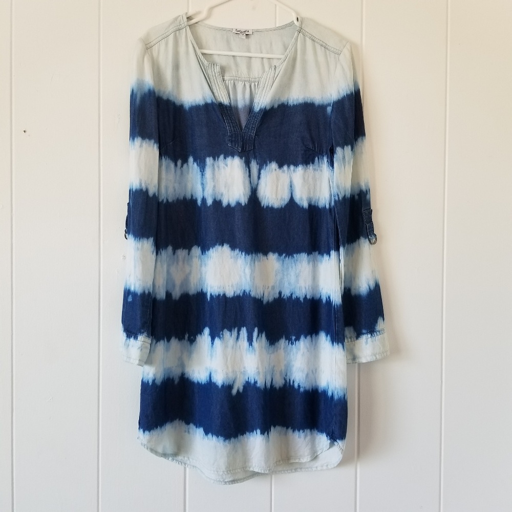 Splendid Indigo Tie Dye Dress